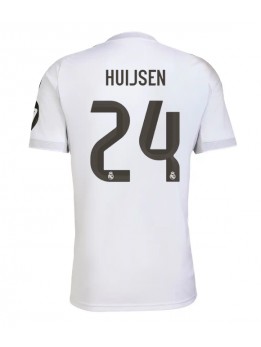 Billige Real Madrid Dean Huijsen #24 Hjemmedrakt 2025-26 Kortermet